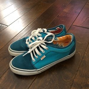 SALE TODAY! 🎉Two tone turquoise Vans🎉